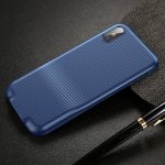 Baseus Audio Case - аудио кейс с два lightning порта (Audio+Charge）за iPhone X (син) 1