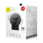 Baseus Rotation Universal Travel Adapter - захранване с 2 USB изхода и преходници за цял свят в едно устройство за мобилни устройства 8