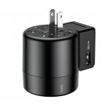 Baseus Rotation Universal Travel Adapter - захранване с 2 USB изхода и преходници за цял свят в едно устройство за мобилни устройства 2
