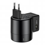 Baseus Rotation Universal Travel Adapter - захранване с 2 USB изхода и преходници за цял свят в едно устройство за мобилни устройства 3