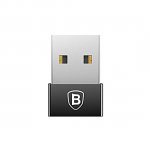 Baseus Exquisite USB Male To USB-C Female Adapter A01 - адаптер от USB мъжко към USB-C женско за мобилни устройства 1