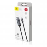 Baseus USB-C to HDMI Cable - кабел за свързване от USB-C към HDMI за устройства с USB-C порт (черен) 6