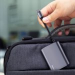 Baseus USB-C to VGA + USB 3.0 Hub - USB-C хъб за свързване от USB-C към VGA и USB 3.0 (тъмносив) 7