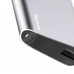 Baseus USB-C to VGA + USB 3.0 Hub - USB-C хъб за свързване от USB-C към VGA и USB 3.0 (тъмносив) 5