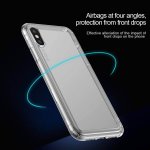 Baseus Safety Airbags Case - силиконов TPU калъф с най-висока степен на защита за iPhone XS Max (прозрачен) 5