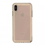 Baseus Safety Airbags Case - силиконов TPU калъф с най-висока степен на защита за iPhone XS Max (златист) 2