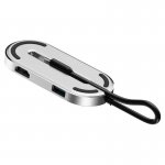 Baseus USB-C to HDMI + USB 3.0 O Hub - USB-C хъб за свързване от USB-C към HDMI и USB 3.0 (сребрист) 5