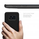 Evutec Aergo Ballistic Nylon - хибриден TPU калъф с магнитна поставка за Samsung Galaxy S8 Plus (черен) 3