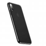 Baseus Simple Case - силиконов (TPU) калъф за iPhone XS Max (черен) 1