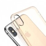 Baseus Simple Case - силиконов (TPU) калъф за iPhone XS Max (златист) 3