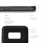 Evutec Karbon AER Series AFIX + Magnetic Mount - кевларен кейс и магнитна поставка за Samsung Galaxy S8 (карбон) 4