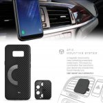 Evutec Karbon AER Series AFIX + Magnetic Mount - кевларен кейс и магнитна поставка за Samsung Galaxy S8 (карбон) 1