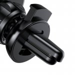 Baseus Emoticon Gravity Car Mount - поставка за радиатора на кола за смартфони с дисплеи до 6 инча (черна) 4