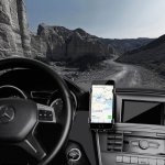 Baseus Spiderman Gravity Car Mount - поставка за радиатора на кола за смартфони с дисплеи до 6 инча (черна) 12