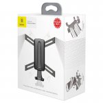 Baseus Spiderman Gravity Car Mount - поставка за радиатора на кола за смартфони с дисплеи до 6 инча (черна) 13