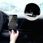Baseus Gravity Car Mount - поставка за радиатора на кола за смартфони с дисплеи до 6 инча (черна) 7