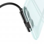 Baseus Suction Cup Lightning USB Cable - Lightning кабел за iPhone, iPad и iPod с Lightning (черен) 4