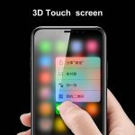 Baseus Anti-bluelight Tempered Glass Film (0.15mm) - калено стъклено защитно покритие за дисплея на iPhone XS, iPhone X (прозрачен) 8