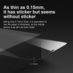 Baseus Anti-bluelight Tempered Glass Film (0.15mm) - калено стъклено защитно покритие за дисплея на iPhone XS, iPhone X (прозрачен) 5