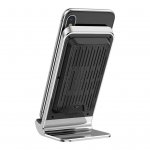 Baseus Vertical Desktop Wireless Charger - поставка (пад) за безжично захранване за Qi съвместими устройства (черен) 2