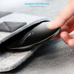 Baseus Simple Wireless Charger - поставка (пад) за безжично зареждане с технология за бързо зареждане за Qi съвместими устройства (черен) 4