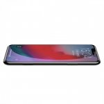 Baseus Anti-bluelight Tempered Glass Film (0.20mm) - калено стъклено защитно покритие за целия дисплей на iPhone XS Max (прозрачен-черен)  3