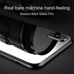 Baseus Back Glass Film - калено стъклено защитно покритие за задната част на iPhone XS Max (прозрачен) 4