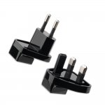 4smarts Travel Charger Set VoltPlug QC/PD 48W - захранване за ел. мрежа с USB-A изход и USB-C изход с адаптори за USA и UK стандарт (48W) (черен) 2