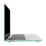 Artwizz Rubber Clip Case - качествен предпазен кейс за MacBook Pro 13 Touch Bar и без Touch Bar (2016 и по нов) (светлосин) 4