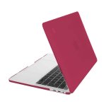 Artwizz Rubber Clip Case - качествен предпазен кейс за MacBook Pro 13 Touch Bar и без Touch Bar (2016 и по нов) (червен) 5