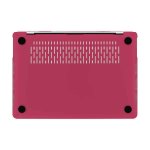 Artwizz Rubber Clip Case - качествен предпазен кейс за MacBook Pro 13 Touch Bar и без Touch Bar (2016 и по нов) (червен) 6