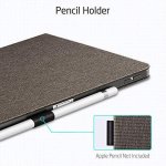 ESR Premium Simplicity Folio Case - текстилен калъф и поставка за iPad Pro 11 (2018) (тъмносин) 2