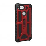 Urban Armor Gear Monarch Case - удароустойчив хибриден кейс за Google Pixel 3 (черен-червен) 2