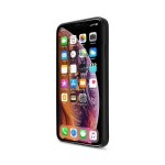 Artwizz SecretCase - текстилен кейс с отделение за карти за iPhone XS Max (сив) 2