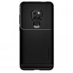 Spigen Rugged Armor Case - тънък качествен слииконов (TPU) калъф за Huawei Mate 20 (черен-мат) 1