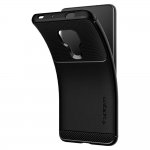 Spigen Rugged Armor Case - тънък качествен слииконов (TPU) калъф за Huawei Mate 20 (черен-мат) 5