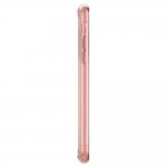 Spigen Ultra Hybrid Case - хибриден кейс с висока степен на защита за iPhone XR (розов-прозрачен) 5