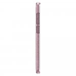 Spigen Liquid Crystal Glitter Case - тънък качествен термополиуретанов кейс за Samsung Galaxy S9 (розов)  8