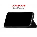 CaseMate Barely There Folio Case - кожен калъф, тип портфейл за iPhone XS Max (черен) 4