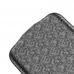 Baseus Plaid Backpack Power Bank Battery Case - удароустойчив кейс с вградена батерия 3500mAh за iPhone XS, iPhone X (черен) 5