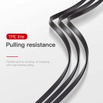 Baseus Little Octopus 3in1 Cable MicroUSB, USB-C and Lightning Connectors - качествен USB кабел с Lightning, microUSB и USB-C конектори (черен) 7