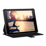 Urban Armor Gear Metropolis Folio Case - удароустойчив хибриден кейс от най-висок клас за iPad 5 (2017), iPad 6 (2018) (син-черен) 4