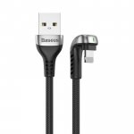 Baseus U-Shaped Mobile Game Cable - Lightning USB кабел за iPhone, iPad и iPod с Lightning (100 см) (черен) 1