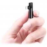 Baseus Lightning & Audio Adapter - Lightning адаптер с Lightning порт и 3.5 мм аудио вход за устройства с Lightning порт (черен) 2