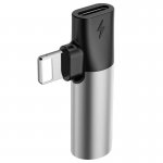 Baseus Lightning & Audio Adapter - Lightning адаптер с Lightning порт и 3.5 мм аудио вход за устройства с Lightning порт (сребрист) 7