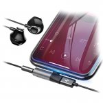 Baseus Lightning & Audio Adapter - Lightning адаптер с Lightning порт и 3.5 мм аудио вход за устройства с Lightning порт (сребрист) 5