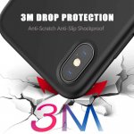 Baseus Original LSR Case - силиконов (TPU) калъф за iPhone XS (черен) 3