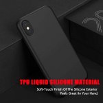 Baseus Original LSR Case - силиконов (TPU) калъф за iPhone XS Max (черен) 6