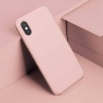 Baseus Original LSR Case - силиконов (TPU) калъф за iPhone XS Max (розов) 2