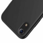 Baseus Original LSR Case - силиконов (TPU) калъф за iPhone XR (черен) 3